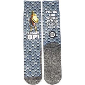 Christian Bible Verse Socks for Men – Inspirational Crew Socks with Scripture | Faith Gift for Dad, Pastor, Father’s Day in Saudi Arabia
