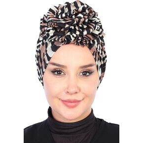 يلف رأس العمامة الفوري لـ Aisha للنساء ، 95 ٪ من أوشن الحجاب ، وتفاصيل الورد ، مدغشقر