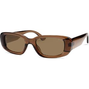 SOJOS Retro Rectangle Polarized Sunglasses Women Men Trendy Y2k 90s UV Protection Womens Mens Sun Glasses SJ2375