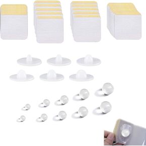 16PC Belly Button Plug Shaper Post Tummy(22 Different Sizes) and 30pc Breathable Belly Button Patch