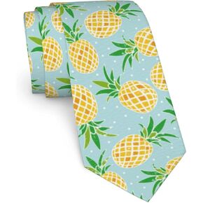 Tropical Summer Ties For Men Novelty Funny Neckties Classic Men's Tie For Wedding Party Business Casual Gifts