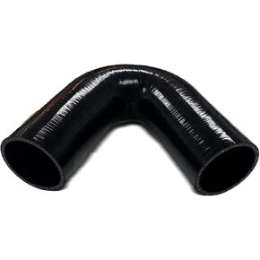 Automotive Silicone Tubing, 2.5" ID 135 Degree Elbow, 6.7" (170 mm) Leg Length,4-Ply High Performance Coupler Silicone Hose for Turbo/Intercooler/Intake Piping