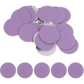 Kozelo 100pcs Premium Sanding Discs Hook and Loop - [1 Inch x 240 Grits] Purple Sandpapers Mini Size for Jewelry Wood Metal Polishing in Kuwait