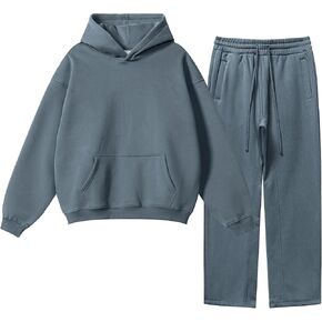 Womens 2 Piece Outfits Lounge Hoodie Sweatsuit Sets Oversized Sweatshirt Baggy Fall Fashion Hoodies & Sweatpants