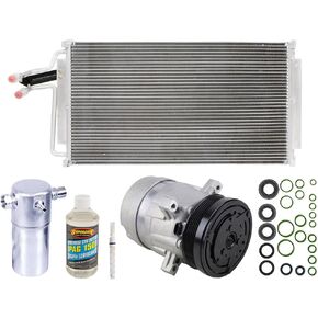 A/C Kit W/AC ضاغط مكثف مجفف لـ Chevy S10 S-10 GMC Sonoma Isuzu Hombre 2.2l 4-Cyl 1998-2003-Buyautoparts 60-82431CK New