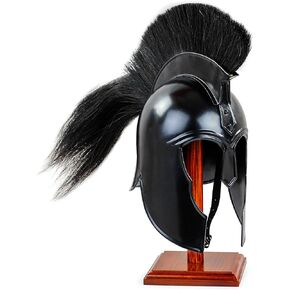 Nagina International Fabbed Greek Warrior Achilles Troy Helmet with Stand - Cosplay Costume | زي لاردلز
