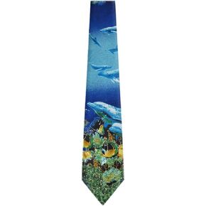 Mens Novelty Dolphin Necktie