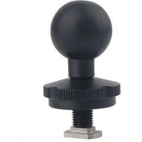 1" Track Ball with T-Bolt for RAM B Size Double Socket Arm, Track Mount for Kayak/Truck/Motorcycles, Compatible with RAM Tough-Track