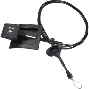 Front Hood Latch Release Cable Fit for Ford F-150 1987-1991 for Ford Bronco 1987-1991 No.E7TZ16916A/E7TZ-16916-A - Pack of 1 Stylish Design