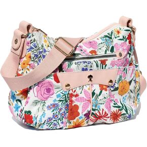 ESVAN Women's Crossbody Bag – Stylish Handbag Purses with 2 Detachable Straps for Versatile Wear