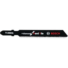 BOSCH T130DG 1-Piece 3-1/4 In. 30 Grit Diamond for Hard Tile T-Shank Jig Saw Blades