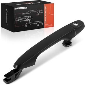 A-Premium Front Left Driver Side Exterior Door Handle with Keyhole Compatible with Honda CR-V CRV 2012-2016, Civic 2012-2015, Primed Black, Replace# 72144-TR0-A11ZD, 72181TR0A11ZD