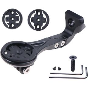 Out Front Bike Mount Bracket s for Madone SLR7 Bar Stem Adapter Compatible with Garmi n Mage ne G/G+ Wa hoo Bry ton GPS Computer/Sport Action Camera/Bike Light