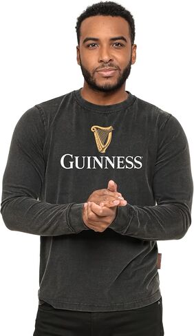 Guinness Premium Harp Logo Cotton Unisex Hoodie & Sweater | Sweatshirts for Men & Women in Saudi Arabia