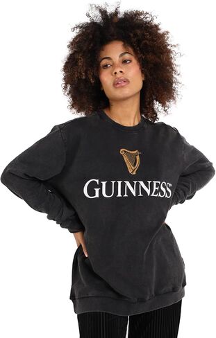 Guinness Premium Harp Logo Cotton Unisex Hoodie & Sweater | Sweatshirts for Men & Women in Saudi Arabia