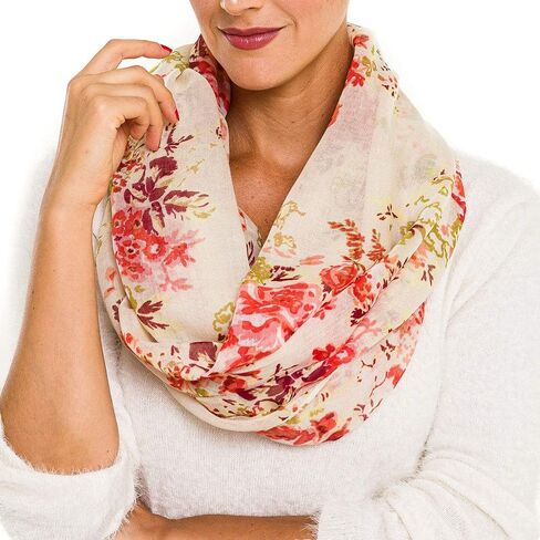 Infinity Scarf for Women Lightweight Fashion Scarves for Summer Fall in Kuwait