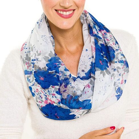 Infinity Scarf for Women Lightweight Fashion Scarves for Summer Fall in Kuwait