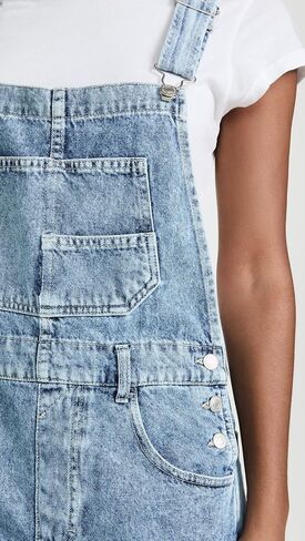 FP Movement womens Ziggy Denim Overalls in Saudi Arabia