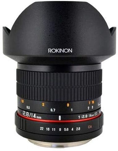 روكينون عدسة عريضة للغاية Fe14M-C 14 ملم F2.8 لكاميرا كانون in Saudi Arabia