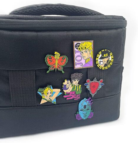 JJBA Kujo Jotaro Badges Pins - Jojo Hat Adventure Golden Pins - Anime Cosplay Metal Badge Jewelry Accessory for Backpack Clothes Caps (JOJO Pin 15) in Saudi Arabia