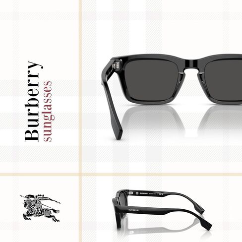 BURBERRY BE4403 Rectangle Sunglasses for Men + BUNDLE With Designer iWear Complimentary Eyewear Kit in Kuwait