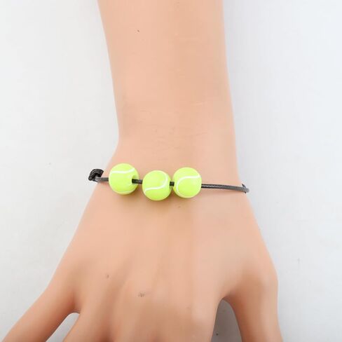 BNQL Tennis Bracelet Gifts for Tennis Players Tennis Team Gifts for Tennis Lover Tennis Balls Bracelet in Saudi Arabia