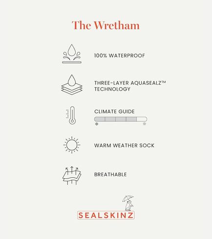SEALSKINZ Wretham Waterproof Warm Weather Ankle Length Sock in Saudi Arabia