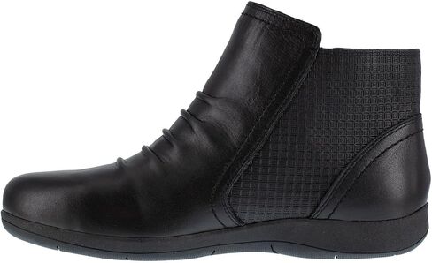 Rockport Women's Daisey Work Safety Toe Ruched Bootie Casual Shoes in Saudi Arabia