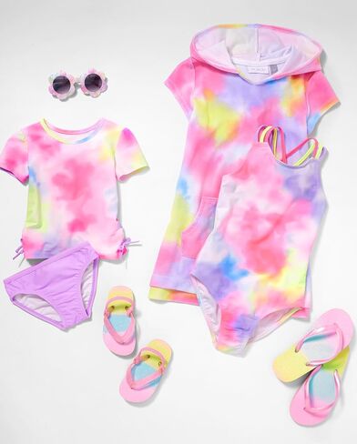 The Children's Place,Short Sleeve Cover Up,girls,Neon Peony,X-Large in Saudi Arabia