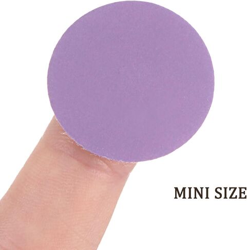 Kozelo 25pcs Premium Sanding Discs Hook and Loop - [1 Inch x 10000 Grits] Purple Sandpapers Mini Size for Jewelry Wood Metal Polishing in Saudi Arabia