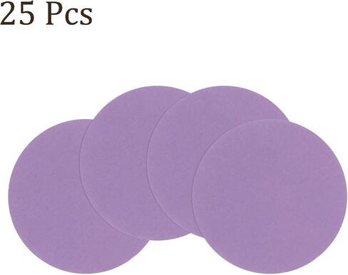 Kozelo 25pcs Premium Sanding Discs Hook and Loop - [1 Inch x 10000 Grits] Purple Sandpapers Mini Size for Jewelry Wood Metal Polishing in Saudi Arabia