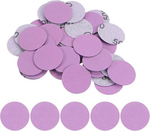 Kozelo 25pcs Premium Sanding Discs Hook and Loop - [1 Inch x 10000 Grits] Purple Sandpapers Mini Size for Jewelry Wood Metal Polishing in Saudi Arabia