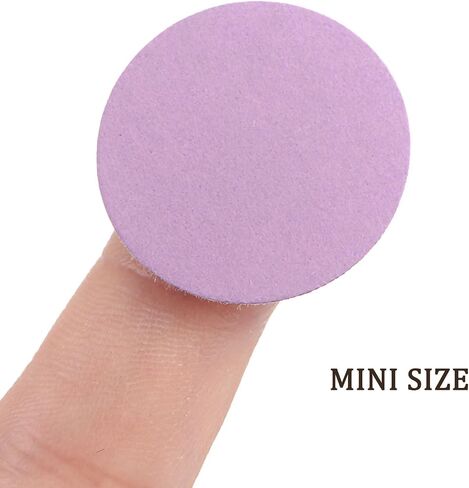 Kozelo 25pcs Premium Sanding Discs Hook and Loop - [1 Inch x 10000 Grits] Purple Sandpapers Mini Size for Jewelry Wood Metal Polishing in Saudi Arabia