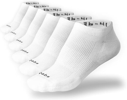 Unisex Performance Ankle Socks | Egyptian Cotton, Breathable & Cushioned | 6 Pairs | Moisture-Wicking & Odor-Resistant in Saudi Arabia