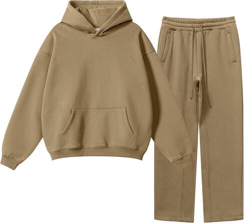 Womens 2 Piece Outfits Lounge Hoodie Sweatsuit Sets Oversized Sweatshirt Baggy Fall Fashion Hoodies & Sweatpants in Saudi Arabia