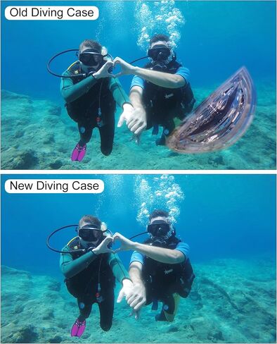 PULUZ 30m/98ft Dive Case for Insta360 X3 Underwater Waterproof Housing Cover Protective PC Shell Photography Housings with Bracket Camera Accessories in Kuwait