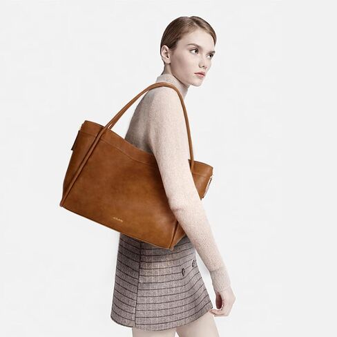 Large Tote Bag for Women Work Vegan Leather Travel Handbags Ladies Laptop Weekender Shoulder Hobo Bags in Saudi Arabia
