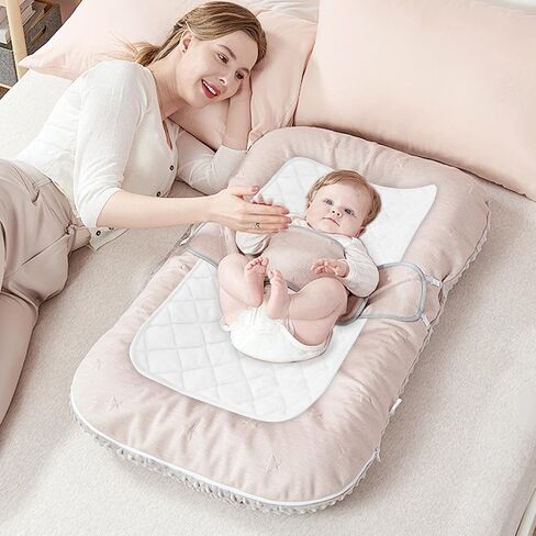 Changing Pad Liner - 5 Pack (Improved Thickness), Superior Bamboo Terry Surface, Waterproof & Absorbent Diaper Changing pad Liners in Saudi Arabia