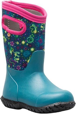 BOGS York Neon Unicorn (طفل صغير/طفل صغير/طفل كبير) أسود متعدد 2 طفل صغير M in Saudi Arabia