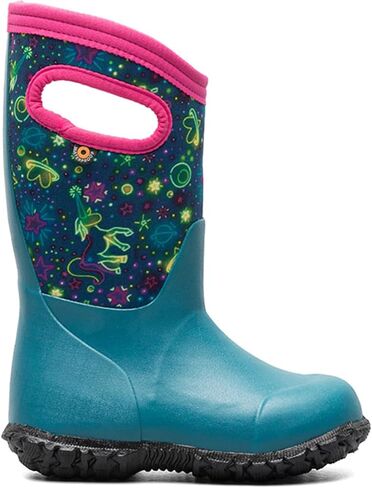 BOGS York Neon Unicorn (طفل صغير/طفل صغير/طفل كبير) أسود متعدد 2 طفل صغير M in Saudi Arabia