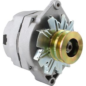 DB Electrical ADR0183 New Alternator Compatible with/Replacement for Tractor & Chevy 10SI 1-Wire One Wire with 2 Groove Pulley 7127-SEN-2G