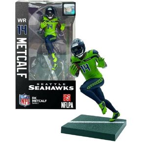 Imports Dragon NFL D.K. Metcalf (Seattle Seahawks) 6" Figure Series 1 in Saudi Arabia