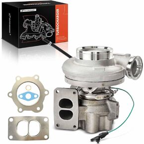 A-Premium B3G Complete Turbocharger Turbo Kit with Gasket Compatible with Freightliner - 114SD 2012-2013, M2 112 2011-2013, L6 12.8L, DD13 Engine - Replace# 13879710028, 13879700028
