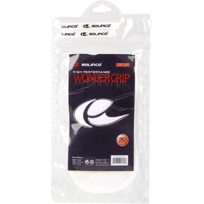 Solinco Wonder Tacky Tennis Over Grip White 30 Pack