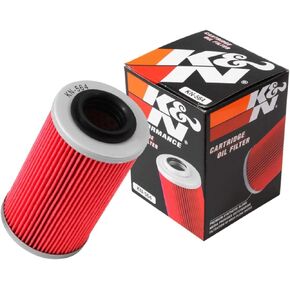 K&N Motorcycle Oil Filter: High Performance, Premium, Designed to be used with Synthetic or Conventional Oils: Fits Select Can-Am Vehicles, KN-564