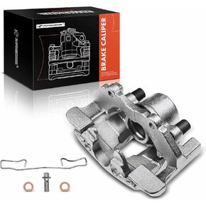 A-Premium Disc Brake Caliper Assembly with Bracket Compatible with Select Mazda Models - 3 2008-2009/2011-2013, 3 Sport 2011-2013, 5 2008-2010/2012-2015 - Front Driver and Passenger Side, 2-PC Set