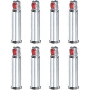 uxcell 8 Pcs Inline Skate Axle Spacer Screw Replacement, Roller Skate Replacement Accessories