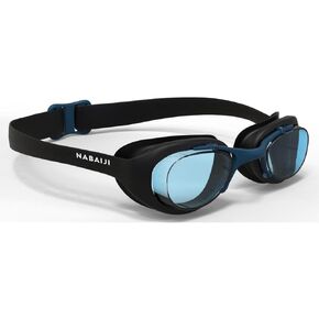 Nabaiji Swim Goggles, Anti Fog Swimming Goggles Waterproof UV Protection Mirrored & Clear Adjustable Silicone Swim Glasses Clear Vision Suitable For Everyone