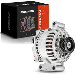 A-Premium Alternator Compatible with Ford Escape Mazda Tribute 2001 2002 2003 2004 V6 3.0L, 110A 12V CW 6-Groove Pulley, Replace# 1L8U10300CD, 1L8U10300CE, 1L8U10300DD