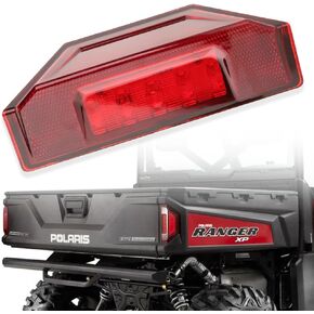 UTV Ranger LED Tail Lights Compatible With Polaris Ranger 900 1000 XP 570 Full Size Brutus HD General Accessories 2015-2020 OEM # 2412774 (Red Lens 1PC)